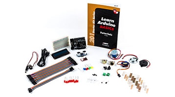 ARDUINO BASICS STARTER KIT W/UNO image of ARDUINO BASICS STARTER KIT W/UNO
