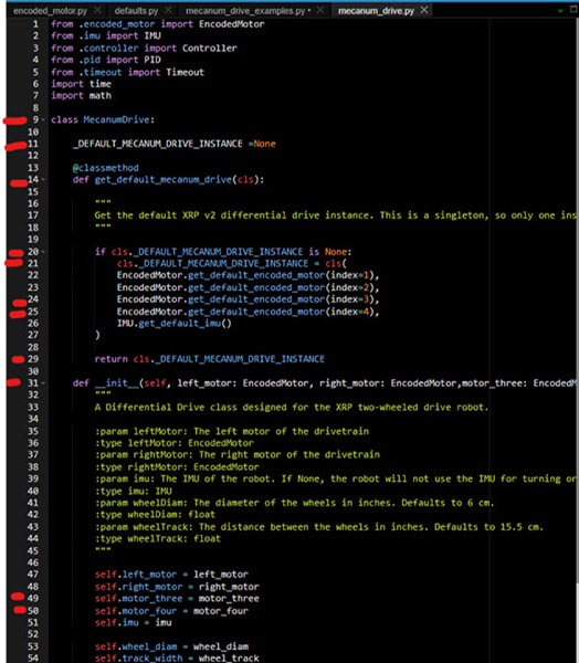 Enhancing XRP Functionality with a Mecanum Wheel Design Enhancing XRP Functionality with a Mecanum Wheel Design