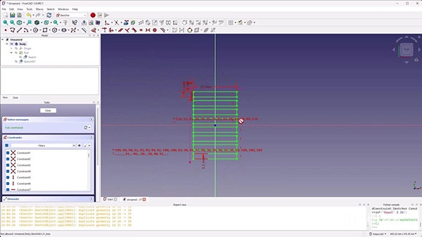 Intro to FreeCAD Part 2: Sketches, Constraints, and Part Design Intro to FreeCAD Part 2: Sketches, Constraints, and Part Design