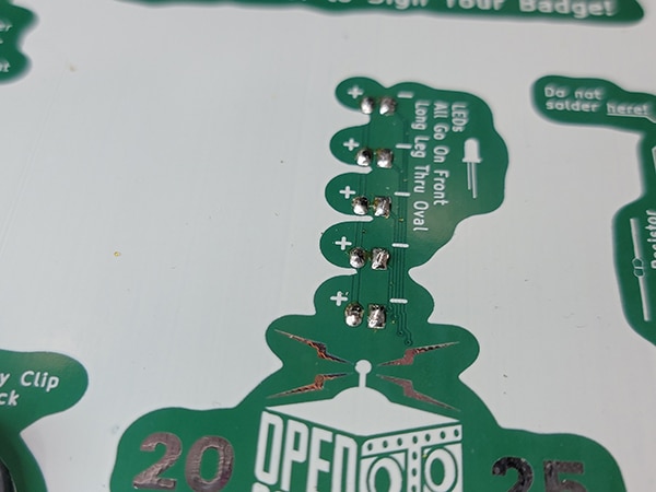 Assembling your 2025 Open Sauce Badge Assembling your 2025 Open Sauce Badge