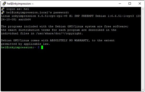 Getting Started with Inky Impression Getting Started with Inky Impression