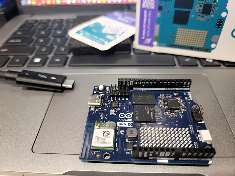 Getting Started with the Arduino UNO Q image of Getting Started with the Arduino UNO Q