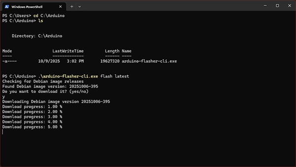 How to Reflash the Operating System to Your Arduino UNO Q Image of How to Reflash the Operating System to Your Arduino UNO Q