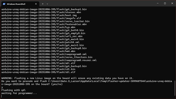 How to Reflash the Operating System to Your Arduino UNO Q Image of How to Reflash the Operating System to Your Arduino UNO Q