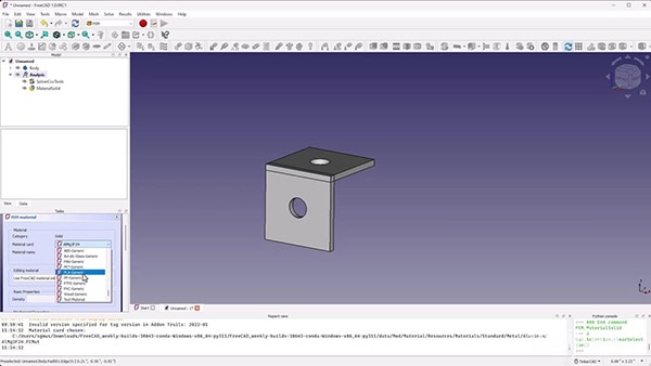 Intro to FreeCAD Part 10: Finite Element Method (FEM) WorkBench Tutorial Intro to FreeCAD Part 10: Finite Element Method (FEM) WorkBench Tutorial