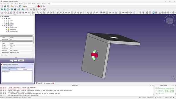 Intro to FreeCAD Part 10: Finite Element Method (FEM) WorkBench Tutorial Intro to FreeCAD Part 10: Finite Element Method (FEM) WorkBench Tutorial