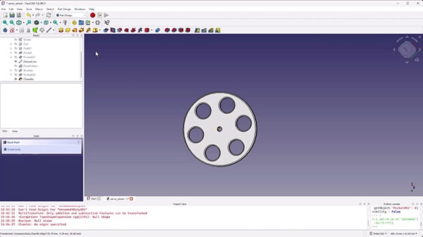 Intro to FreeCAD Part 5: Patterns and Boolean Operations Intro to FreeCAD Part 5: Patterns and Boolean Operations
