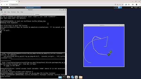 Intro to ROS Part 11: TF2 Broadcasters and Listeners Image of Intro to ROS Part 11: TF2 Broadcasters and Listeners