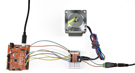 SparkFun ProDriver and Mini Stepper Motor Driver Hookup Guide Image of SparkFun ProDriver and Mini Stepper Motor Driver Hookup Guide