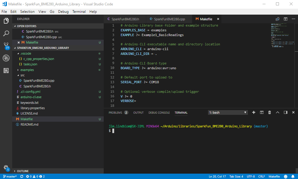 Efficient Arduino Programming with Arduino CLI and Visual Studio Code Image of Efficient Arduino Programming with Arduino CLI and Visual Studio Code