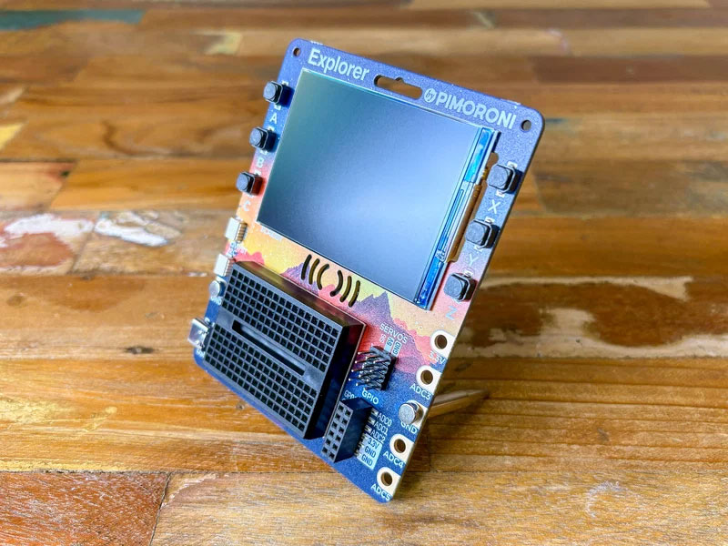 Getting Started with Pimoroni Explorer Image of Getting Started with Pimoroni Explorer