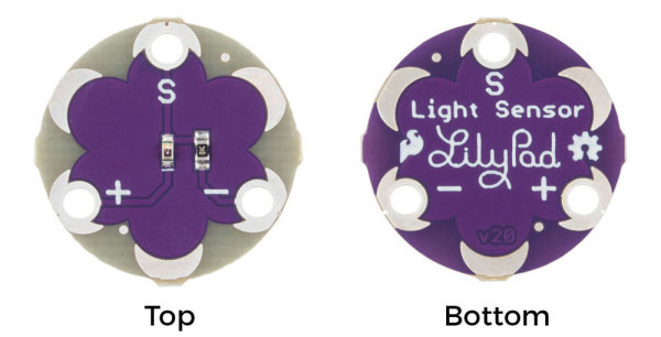 LilyPad Light Sensor V2 Hookup Guide Image of LilyPad Light Sensor V2 Hookup Guide