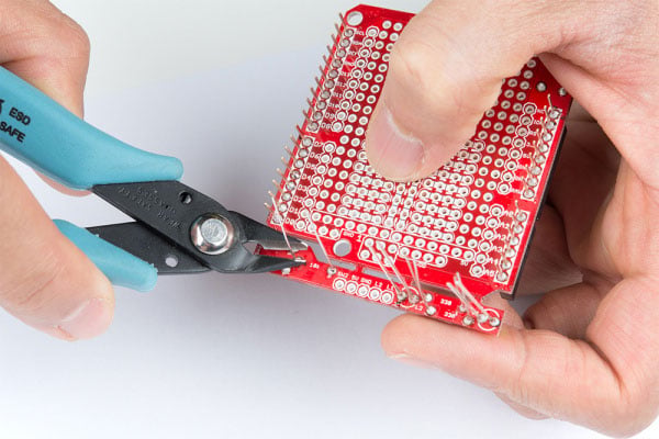 SparkFun Arduino ProtoShield Hookup Guide Image of SparkFun Arduino ProtoShield Hookup Guide