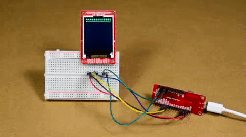 TFT LCD Breakout 1.8in 128x160 Hookup Guide Image of TFT LCD Breakout 1.8in 128x160 Hookup Guide