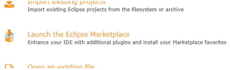 Launch the Eclipse Marketplace Launch the Eclipse Marketplace