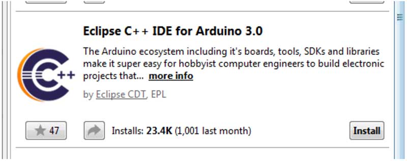 Eclipse C++ IDE for Arduino 3.0 Eclipse C++ IDE for Arduino 3.0