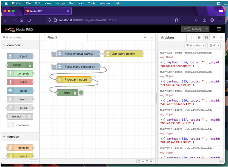 Use Variables in Node-RED Image of Use Variables in Node-RED