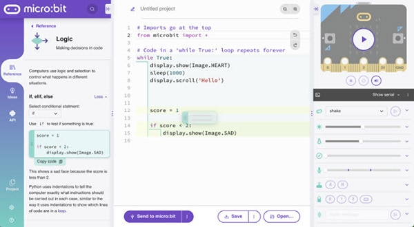 Welcome to the New Micro:Bit Python Editor Welcome to the New Micro:Bit Python Editor