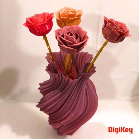 DIY 3D Printed Flowers & Vase for Valentine’s DIY 3D Printed Flowers & Vase for Valentine’s