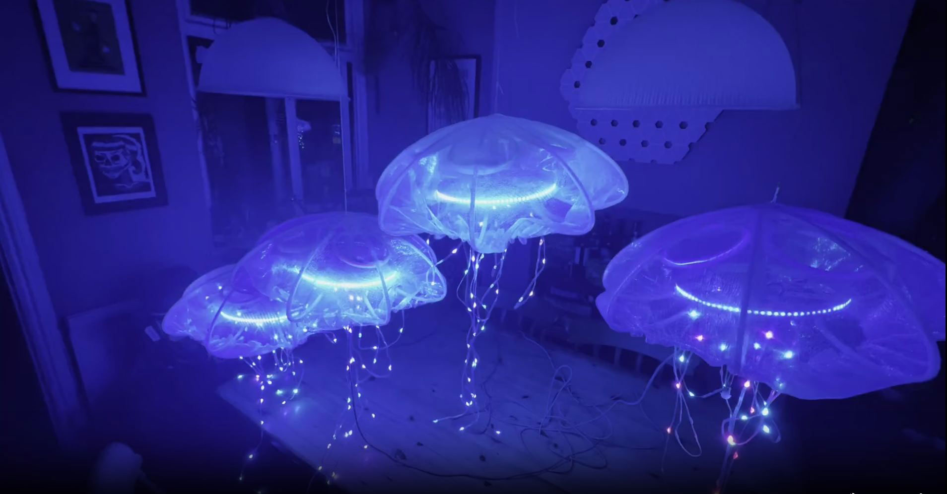 Building A Swarm of Sound Reactive Jellyfish Image of Building A Swarm of Sound Reactive Jellyfish