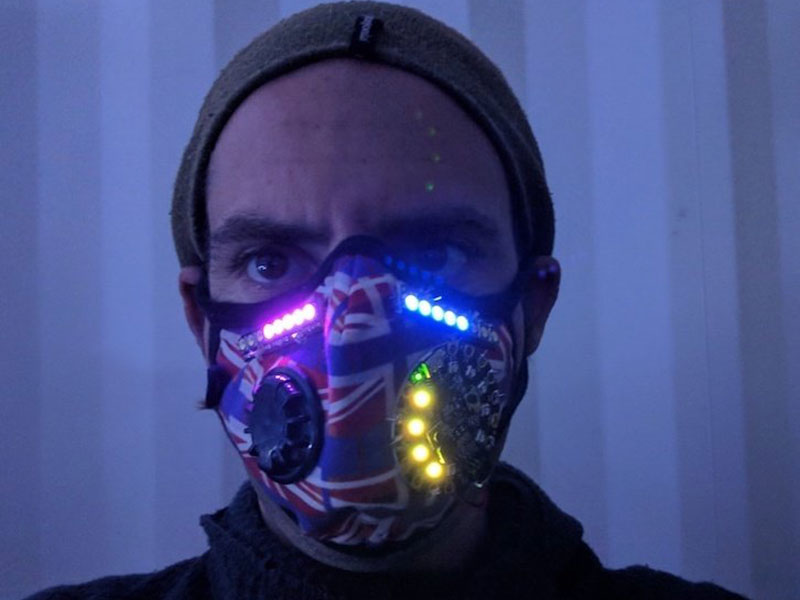 LED Breath Stats Mask