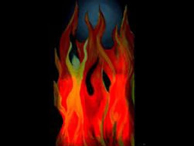 Ever-Burning Flame Painting