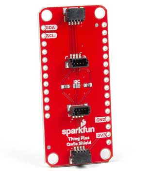 SparkFun Qwiic Shield for Thing Plus Hookup Guide