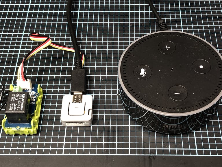 Alexa enabled device with Atom Lite