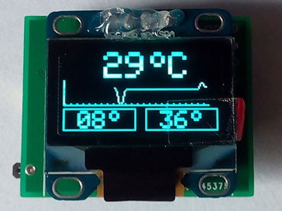 Data Logging Thermometer with History