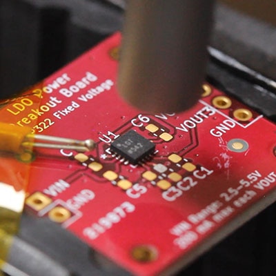 How to Solder a QFN Component Using a Hot Air Rework Station
