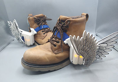 Hermes Winged Shoe Project