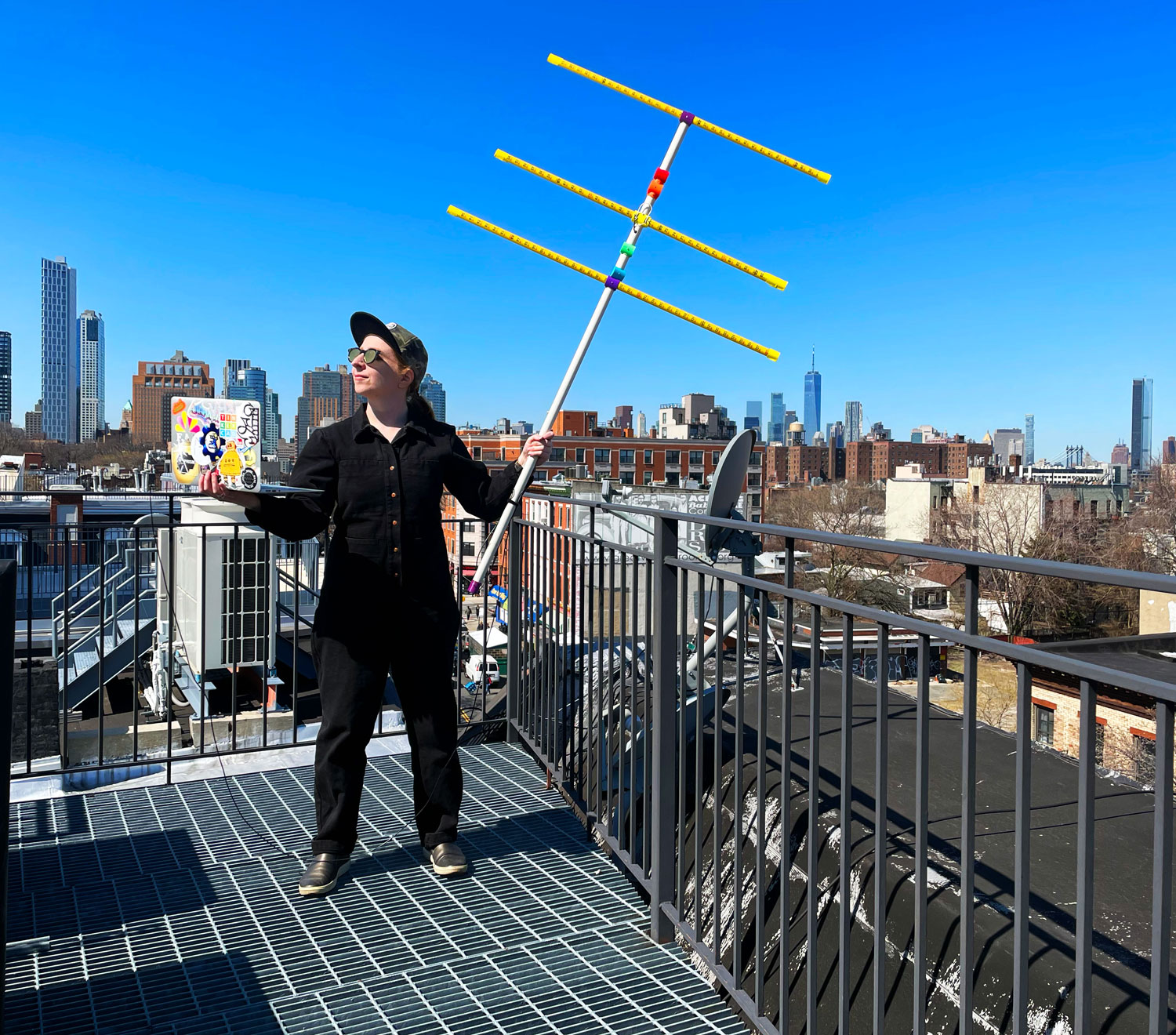 Tape Measure Yagi Antenna