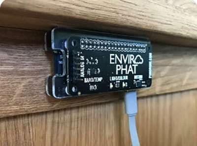 Control Philips Hue Lights Automatically with Enviro pHAT