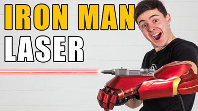 Hacksmith Industries: Laser Cutter Iron Man Gauntlet