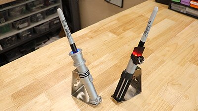 The Bytesaber: A Sharpie Holder That Looks Like a Lightsaber Hilt