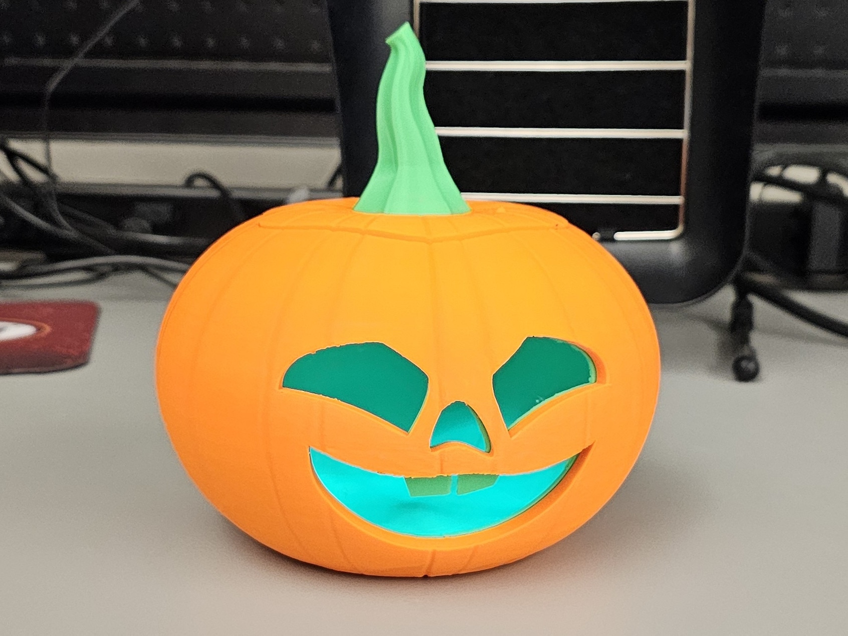 Jacko L. Punkin 3D printable Jack-O-Lantern
