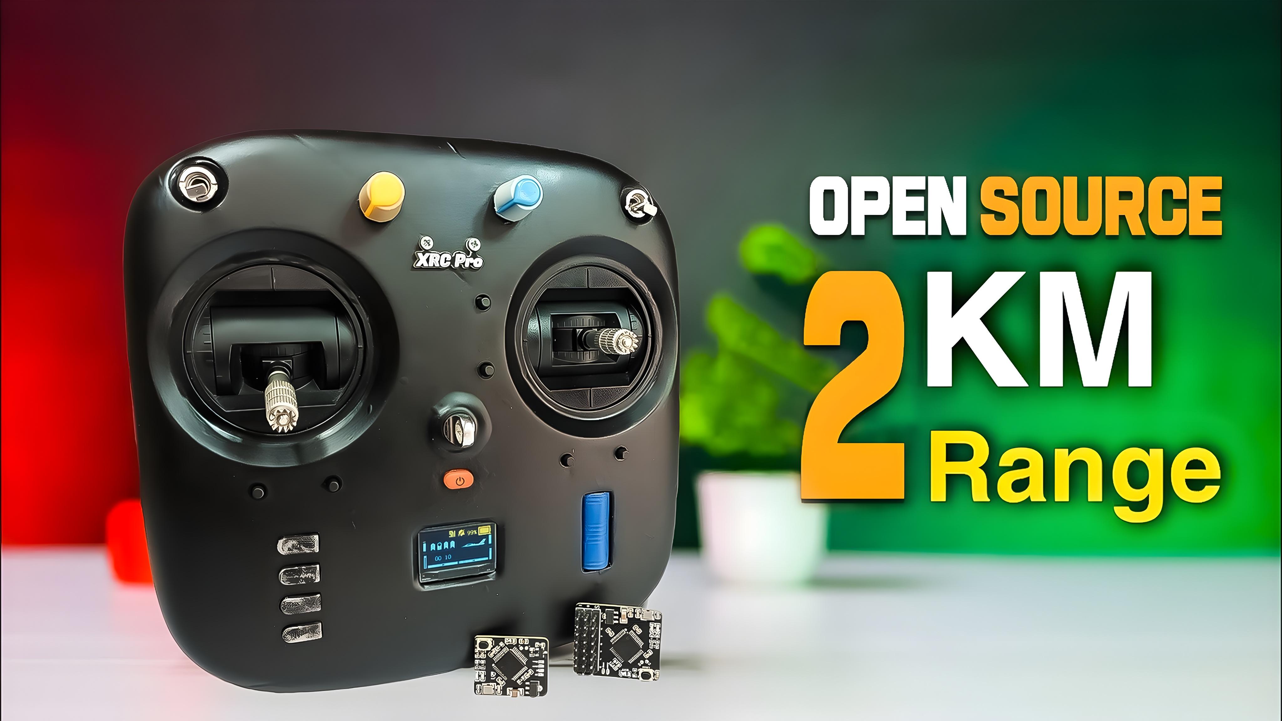 XRC PRO: Open Source RC Transmitter and Receiver System