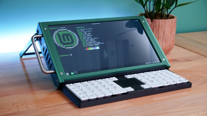 A Hacker's Dream Machine: Cyberdeck with a LattePanda Mu