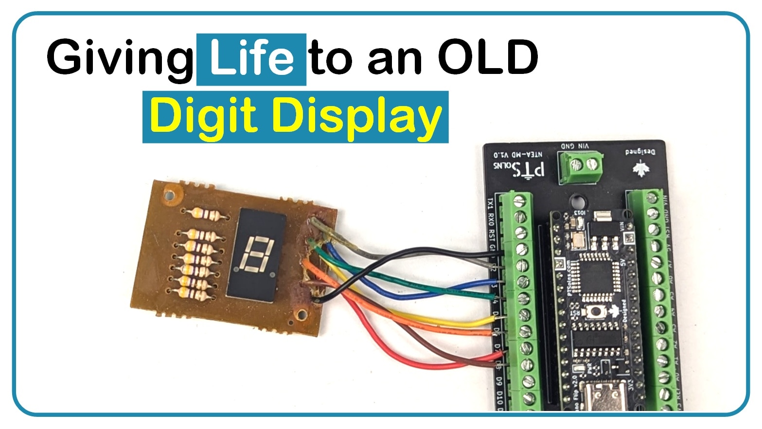 Giving Life to an OLD Digit Display