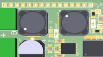 Close up of EV-VNHD7008AY board