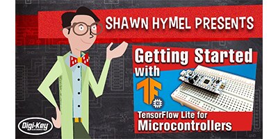 Screen shot of TinyML: Getting Started with TensorFlow Lite for Microcontrollers​ video
