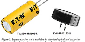 A view of two Supercapacitors