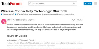 Image of Wireless Connectivity Technology: Bluetooth