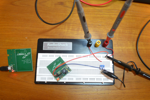 Image of Measuring the CBC3150's performance under load