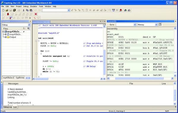 Image of IAR’s IDE