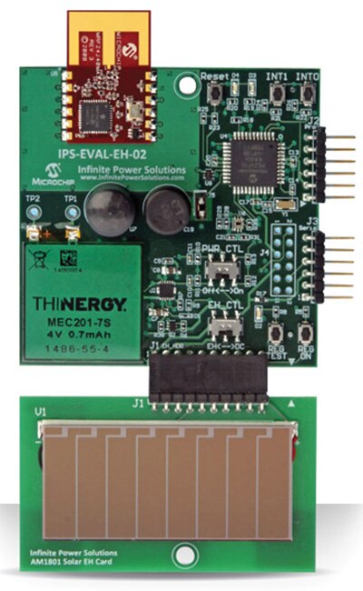 Image of Infinite Power Solutions wireless sensor energy harvesting evaluation kit