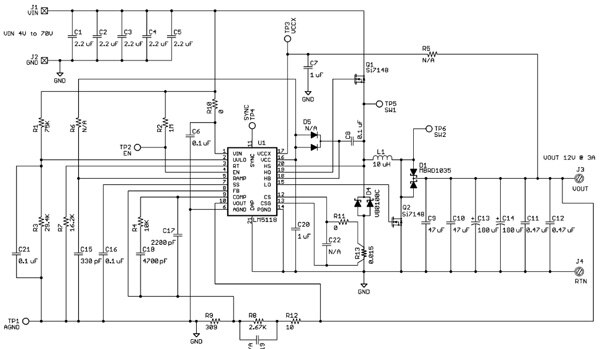 Image of LM5118 controller IC