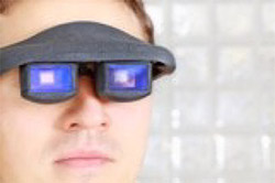 Image of Fraunhofer’s interactive binocular data glasses