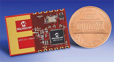 Image of Microchip MRF24J40A