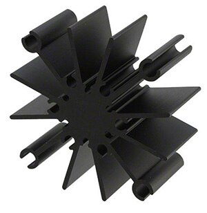 Image of Wakefield Thermal Solutions 882-100AB series radial-fin heatsinks